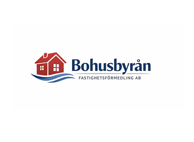 Logotyp för mäklarbyrån Bohusbyrån Fastighetsförmedling AB