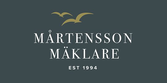 Logotyp för mäklarbyrån Mårtensson Mäklare