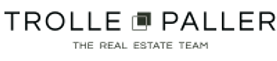 Logotyp för mäklarbyrån TROLLE PALLER – THE REAL ESTATE TEAM