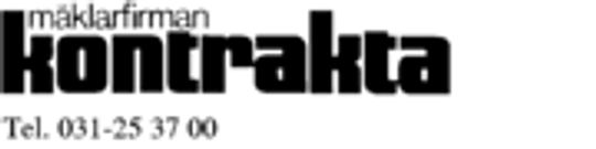 Logotyp för mäklarbyrån Mäklarfirman Kontrakta
