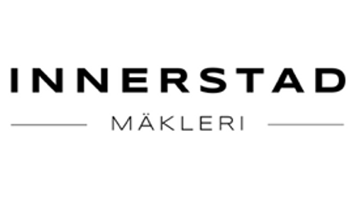 Logotyp för mäklarbyrån Innerstad Mäkleri
