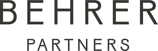 Logotyp för mäklarbyrån Behrer & Partners