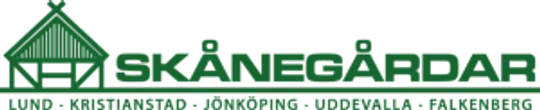 Logotyp för mäklarbyrån Skånegårdar AB